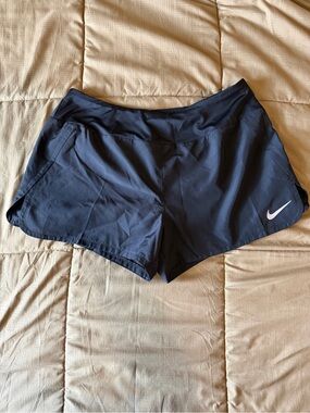 Nike Women's Black Performance Running Shorts: DriFit